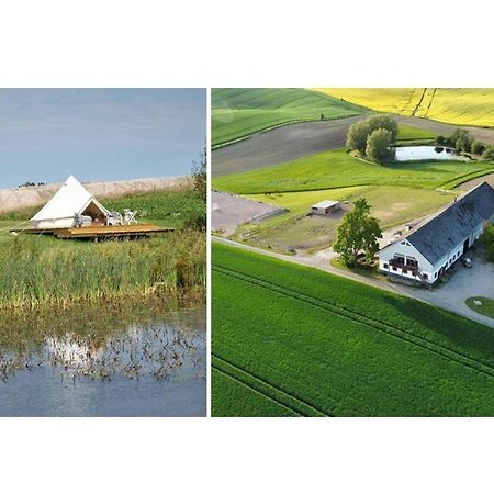Glamping Och Gardslagenhet Mellan Himmel Och Hav Apartment Skivarp Exterior foto