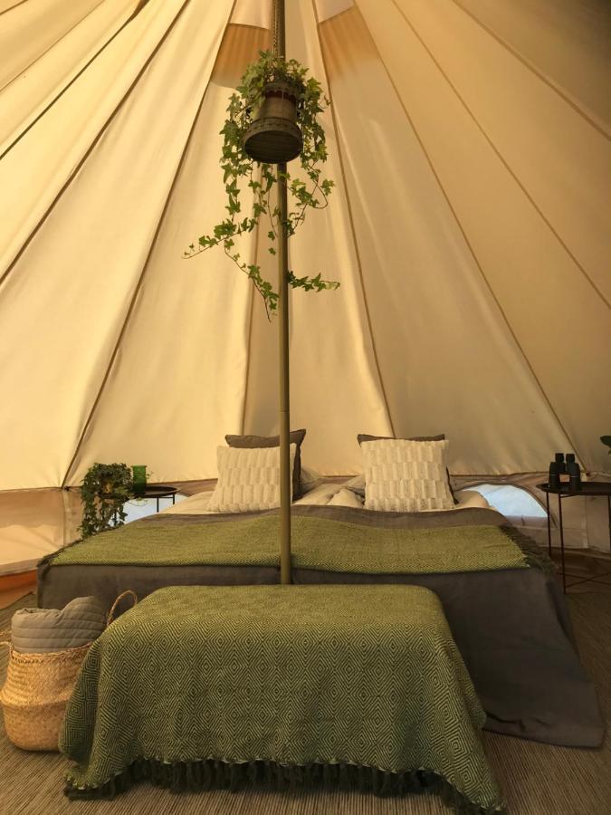 Glamping Och Gardslagenhet Mellan Himmel Och Hav Apartment Skivarp Exterior foto