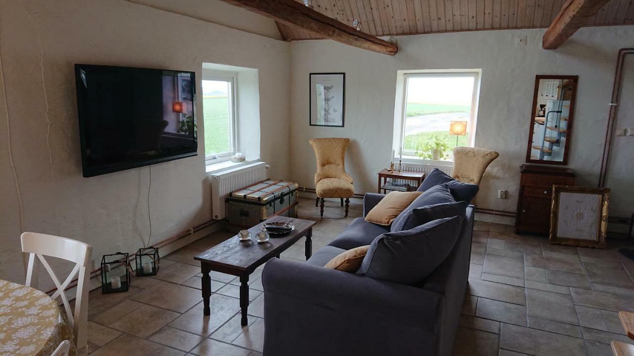 Glamping Och Gardslagenhet Mellan Himmel Och Hav Apartment Skivarp Exterior foto